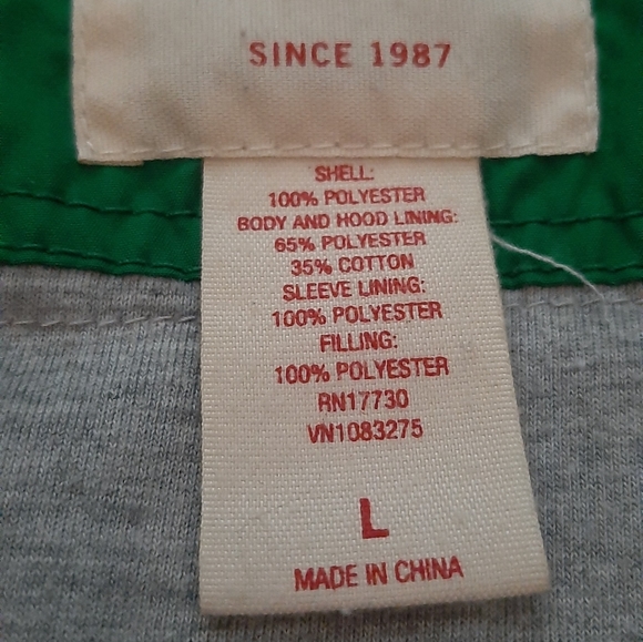 Mossimo Spring Jacket Green - Large - Picture 2 of 4